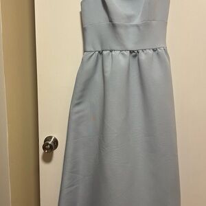Amsale Light Blue Wedding Dress